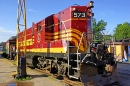Локомотив 573 в Нью-Гэмпшире